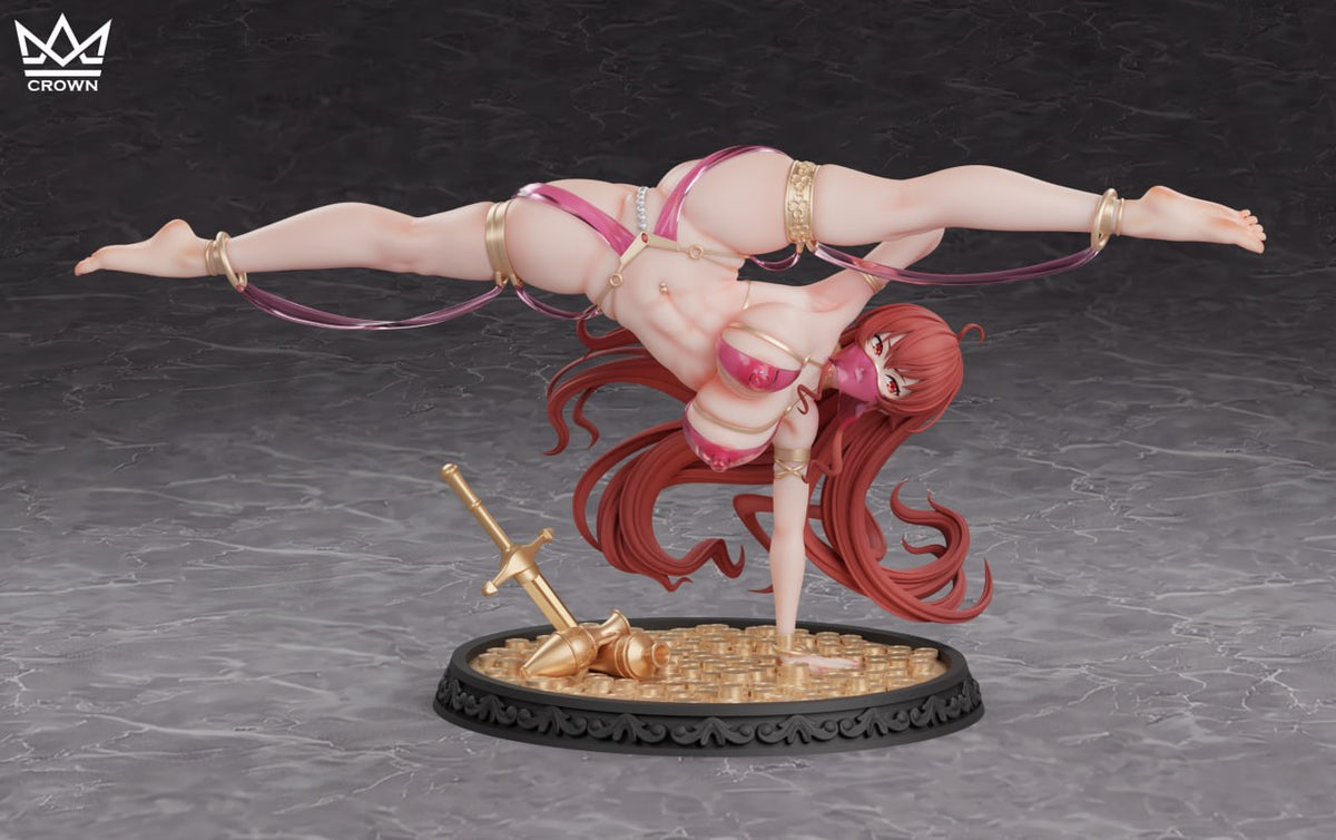 Estatuilla  Mushoku Tensei: Jobless Reincarnation | Eris Boreas Greyrat | CROWN Studio | Tienda Anime | Tico Ofertas
