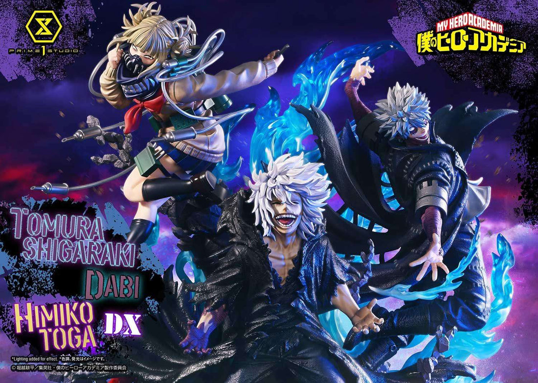 Figura My Hero Academia - Tomura Shigaraki, Dabi & Himiko Toga (Deluxe Bonus) 1/4 Scale Statue | Figuras de colección Anime Costa Rica TODO EN ANIME  | Tico ofertas