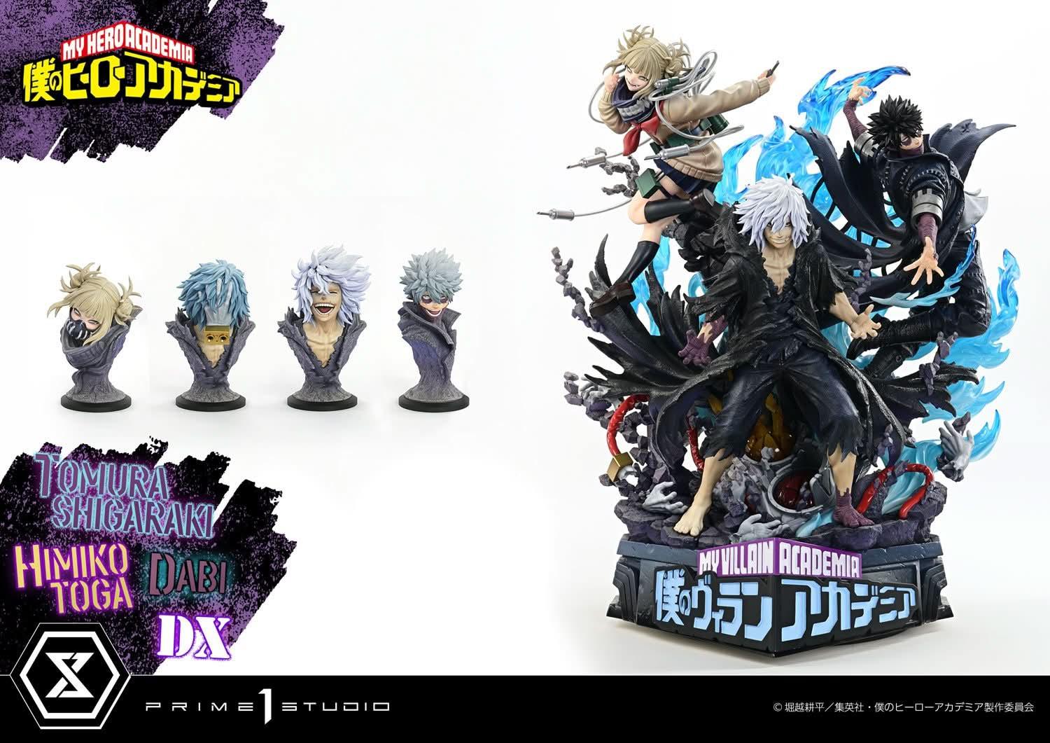 Figura My Hero Academia - Tomura Shigaraki, Dabi & Himiko Toga (Deluxe Bonus) 1/4 Scale Statue | Figuras de colección Anime Costa Rica TODO EN ANIME | Tico ofertas - Tico Ofertas 