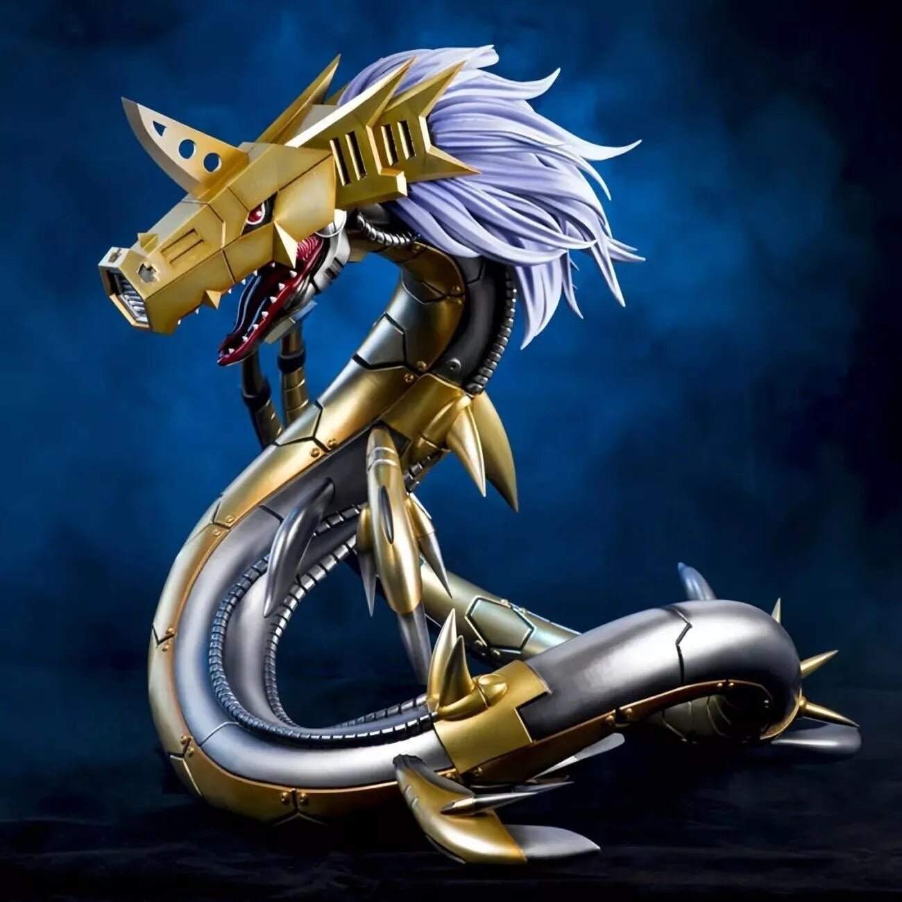 Anime Digimon Metal Seadramon - Estatua PVC 38cm 1/6 | Figuras de Acción en Costa Rica - Tico Ofertas