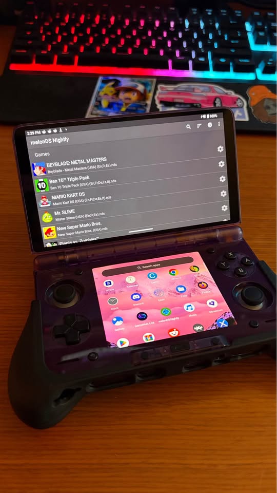 AYN Thor Pro morada en Costa Rica – Consola portátil gamer Ayn