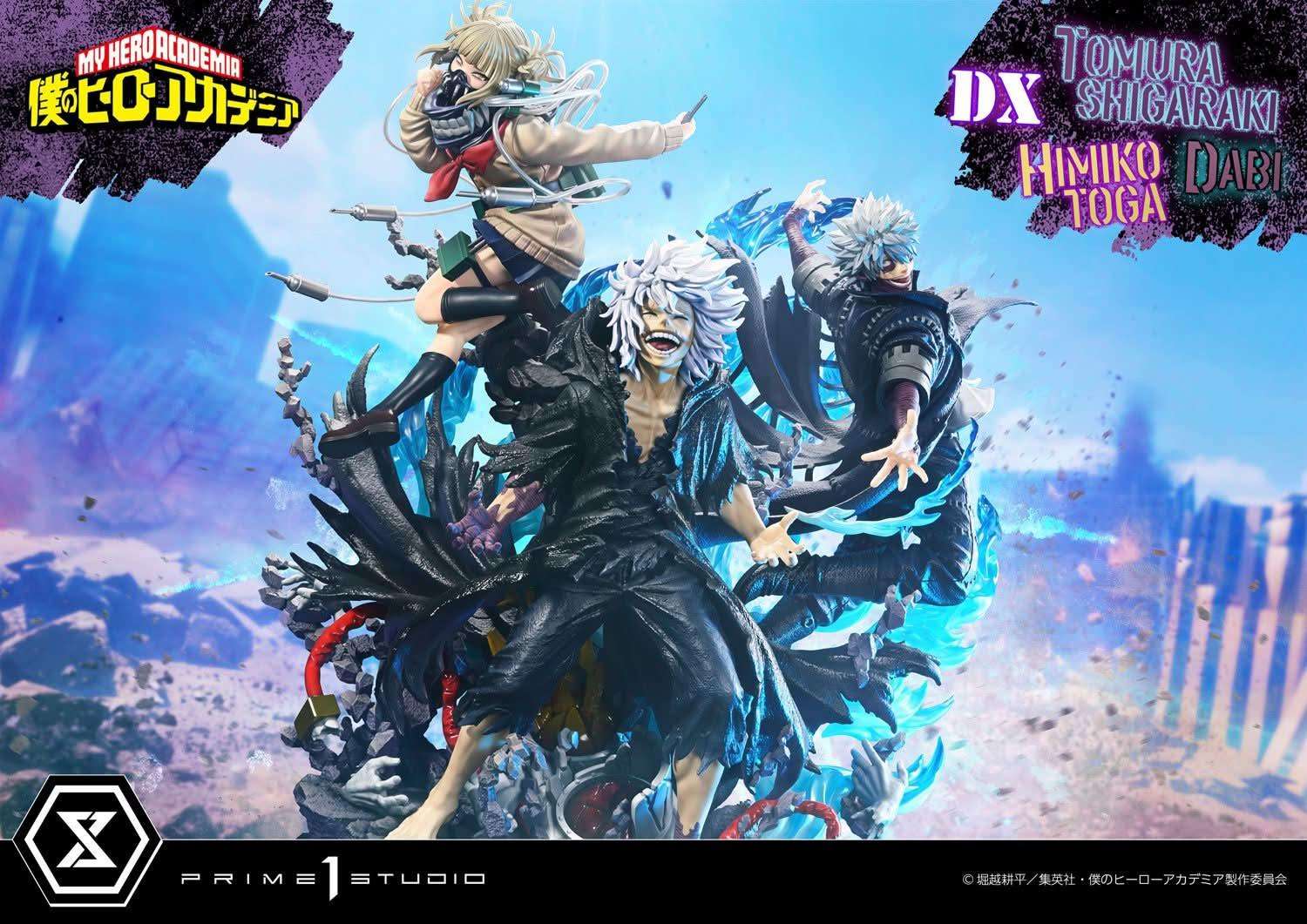 Figura My Hero Academia - Tomura Shigaraki, Dabi & Himiko Toga (Deluxe Bonus) 1/4 Scale Statue | Figuras de colección Anime Costa Rica TODO EN ANIME | Tico ofertas - Tico Ofertas 