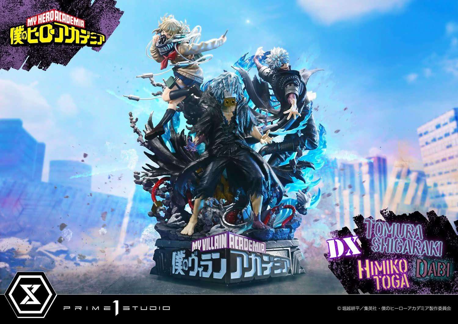 Figura My Hero Academia - Tomura Shigaraki, Dabi & Himiko Toga (Deluxe Bonus) 1/4 Scale Statue | Figuras de colección Anime Costa Rica TODO EN ANIME | Tico ofertas - Tico Ofertas 