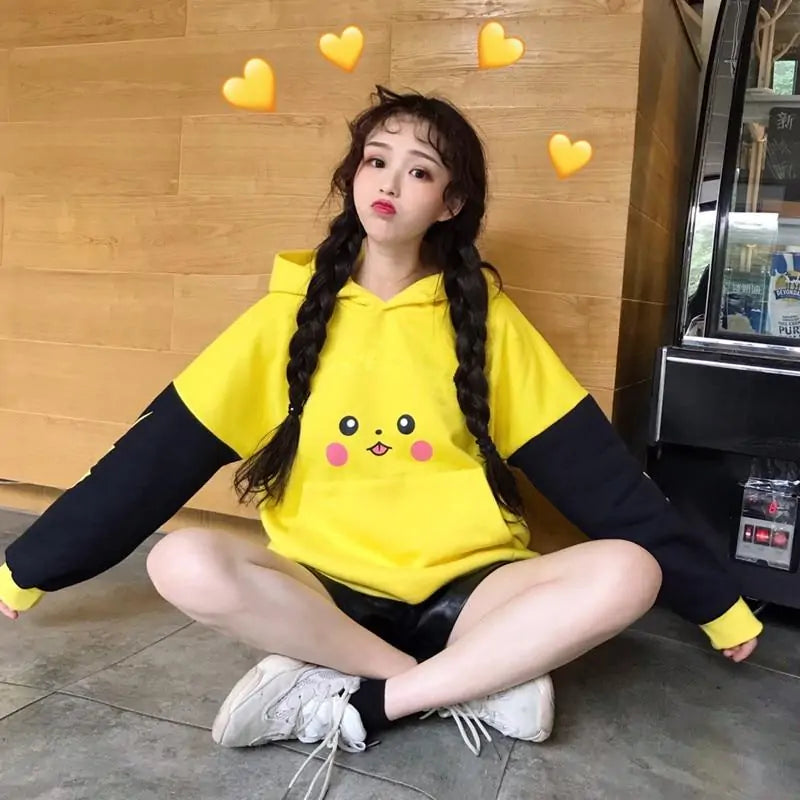 Sudadera Hoodie Anime Pikachu - ¡Confort y Estilo Adorable! | Tienda Anime Costa Rica - Tico Ofertas