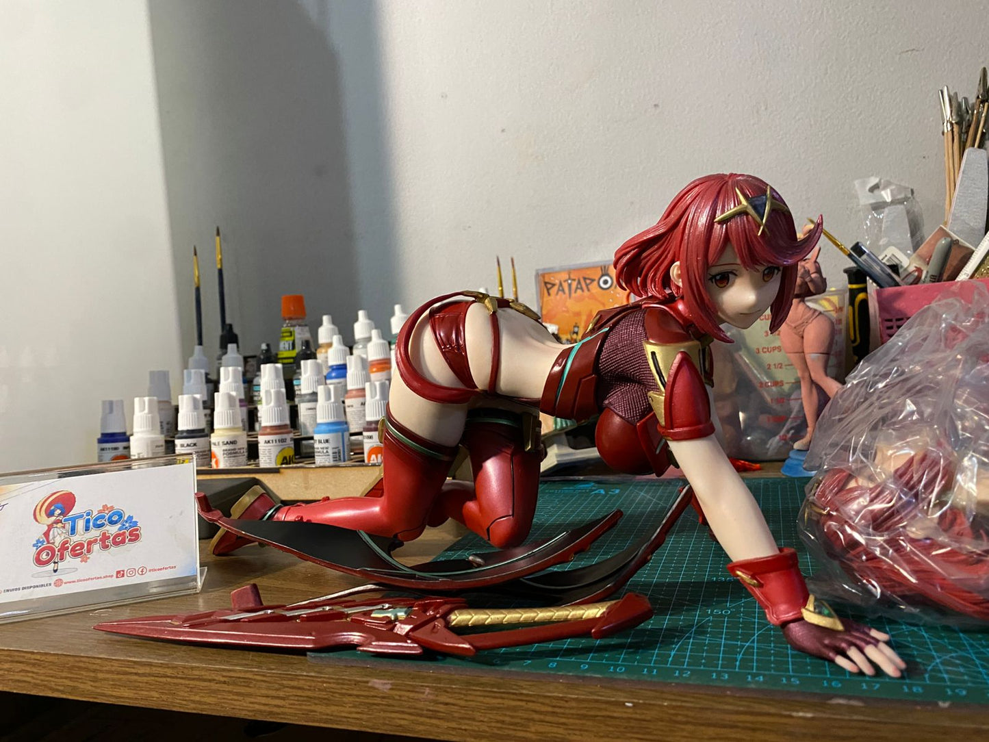 Estatuilla Xenoblade 2 | Pyra (Homura) | Creation Studio | Tienda Anime | Tico Ofertas