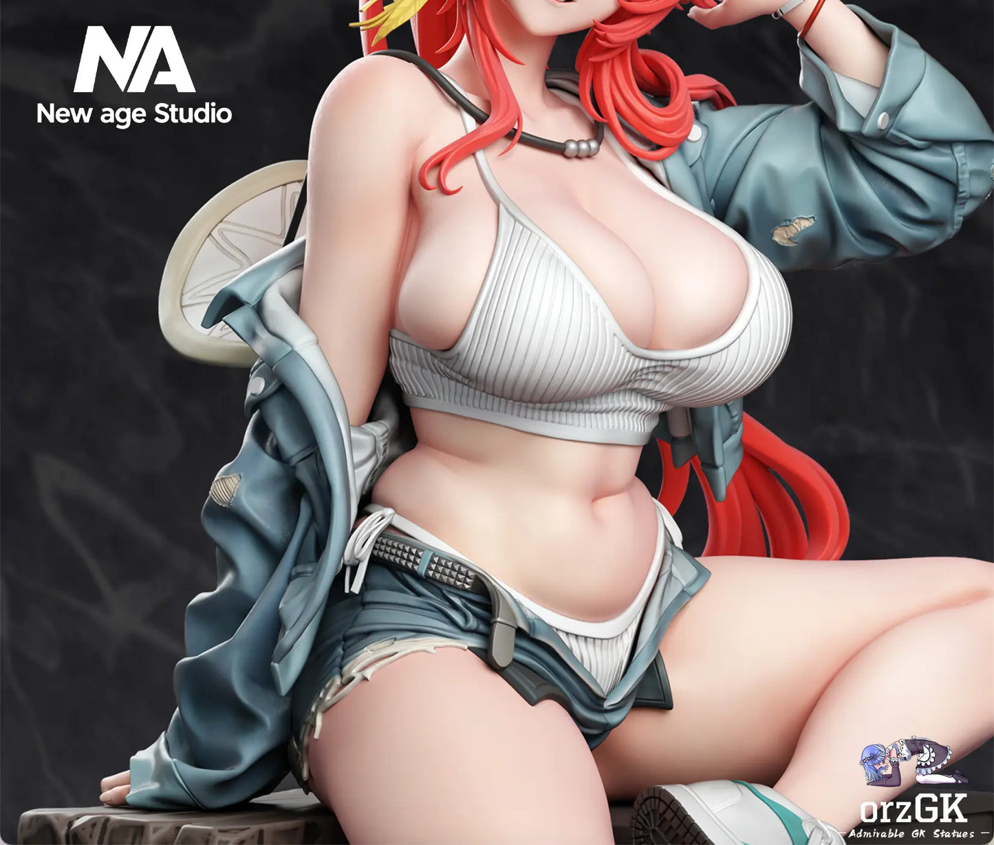 Dark Slate Gray Estatuilla Goddess of Victory: Nikke | Red Hood | New Age Studio | Tienda Anime san jose | Tico Ofertas
