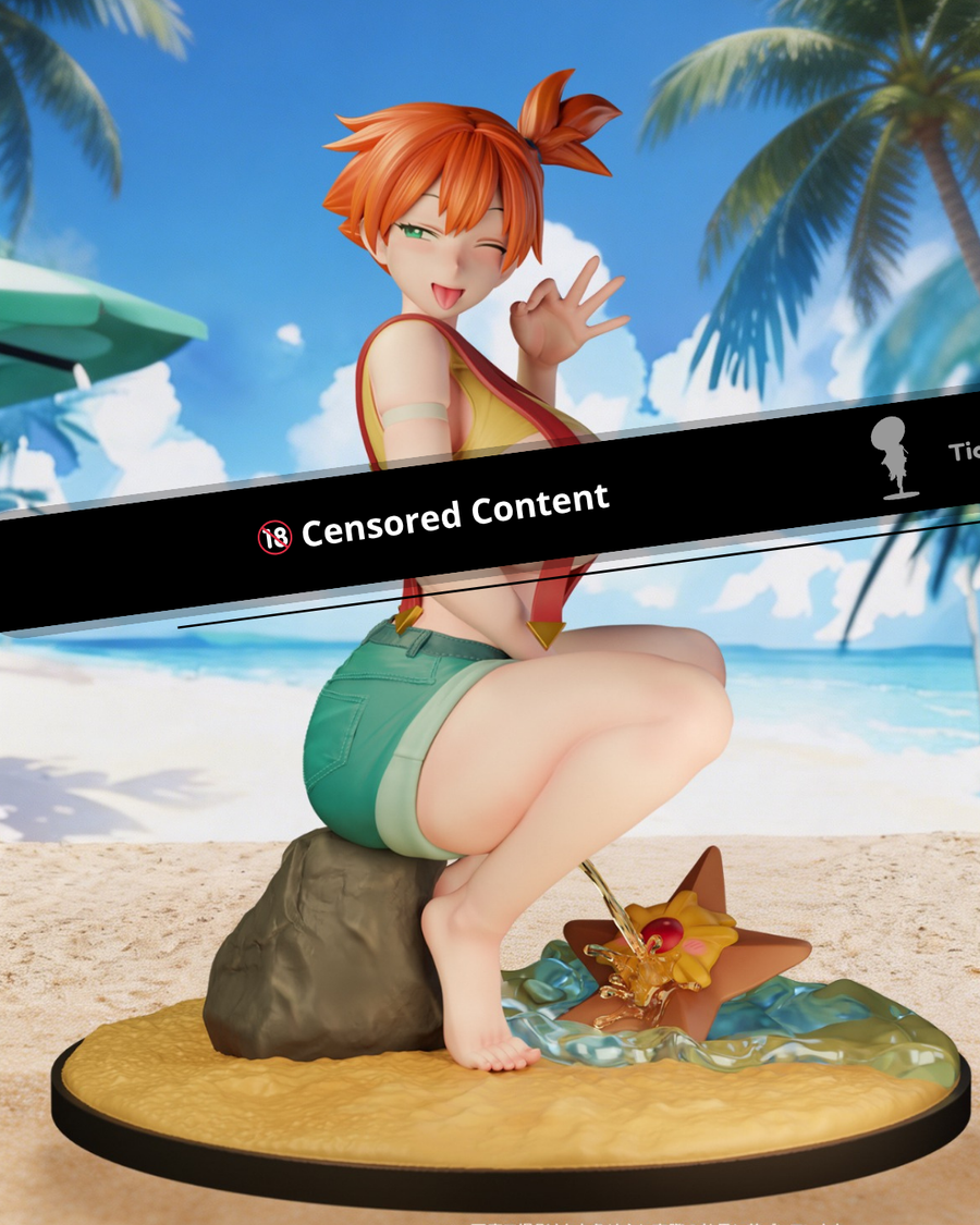 Estatuilla Pokémon | Misty & Staryu | Beast Studio | Tienda Anime | Tico Ofertas