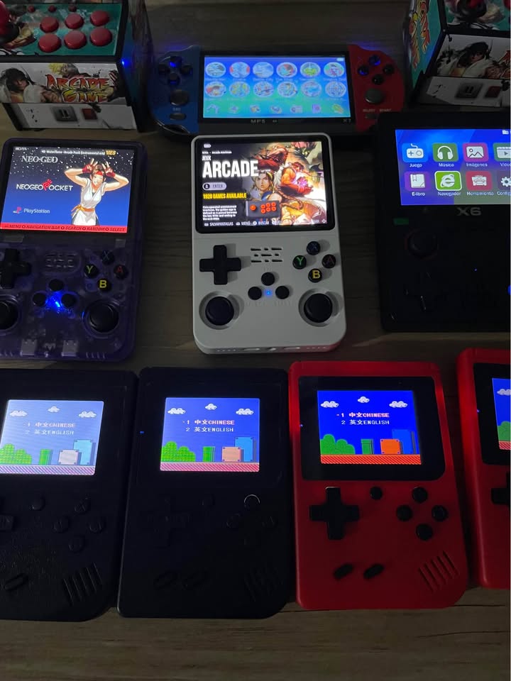 Consolas portátiles con miles de juegos retro en Costa Rica Consolas Retro