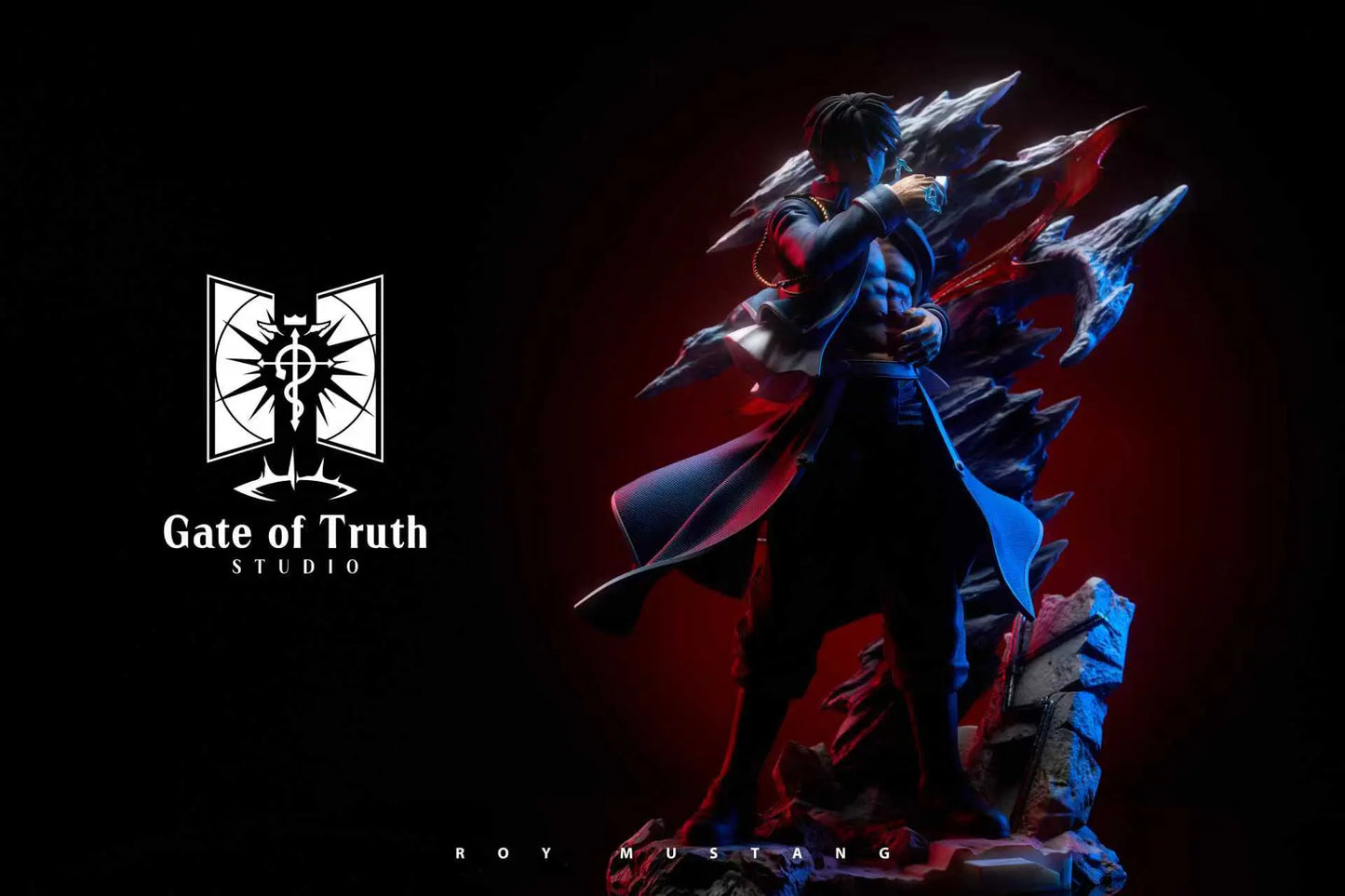 Figura Fullmetal Alchemist | Roy Mustang | Gate of Truth Studio | Tienda Anime | Tico Ofertas