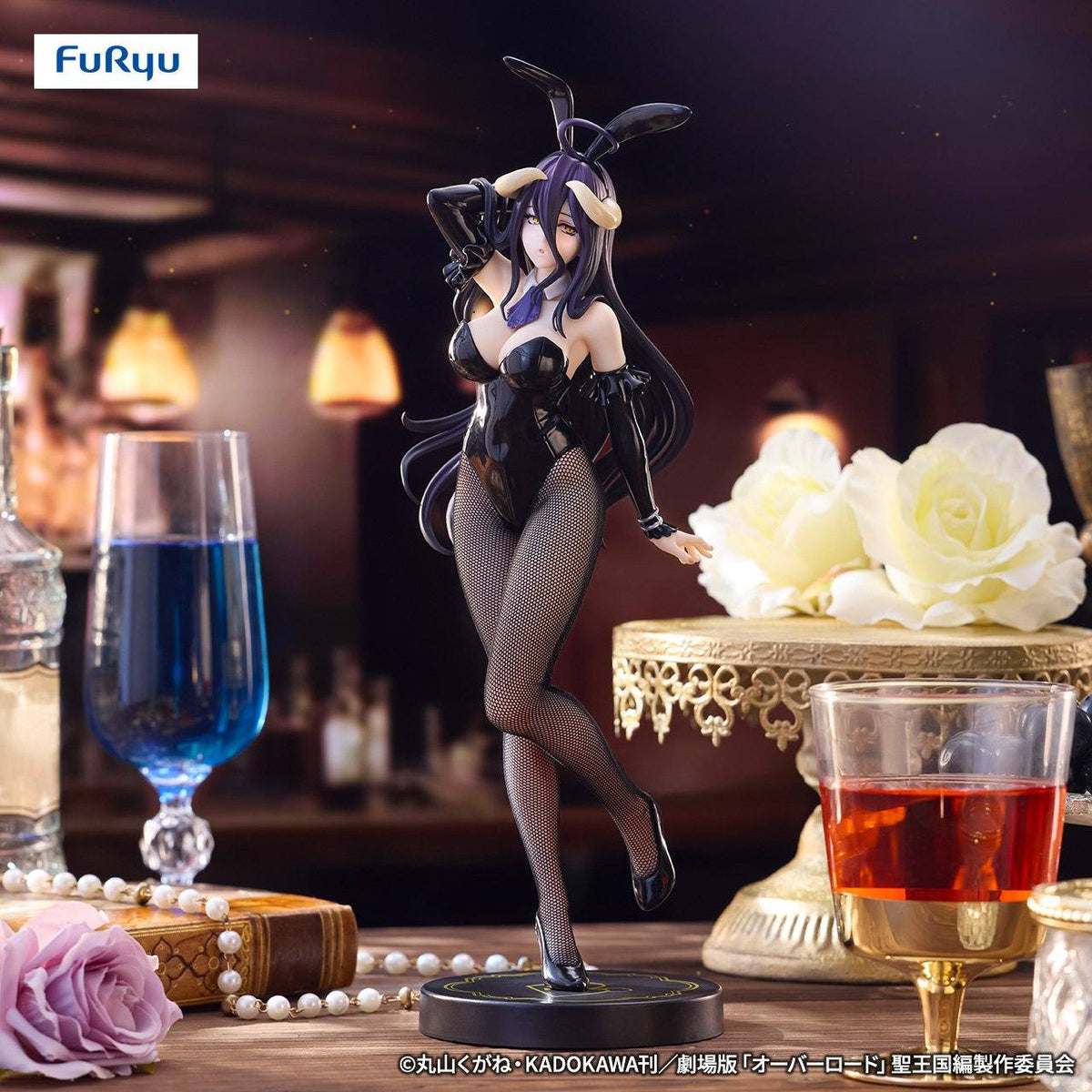 Estatuilla ALBEDO - BICUTE BUNNIES BLACK COLOR VER. | tienda anime | Tico Ofertas FuRyu