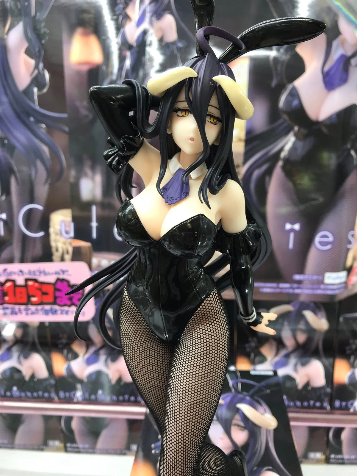 Estatuilla ALBEDO - BICUTE BUNNIES BLACK COLOR VER. | tienda anime | Tico Ofertas FuRyu