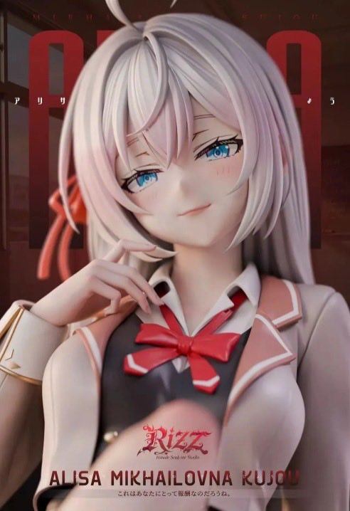Estatuilla Alya Sometimes Hides Her Feelings in Russian | Alisa Mikhailovna Kujou | Rizz Studio | Tienda Anime | Tico Ofertas