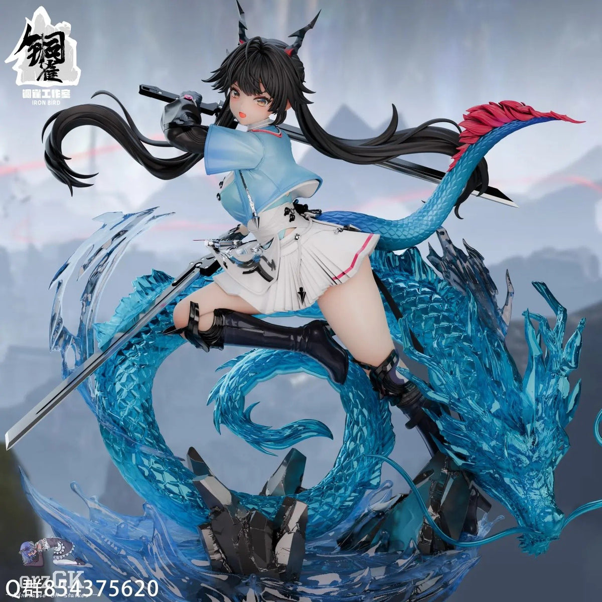 Estatuilla Arknights: Endfield | Chen Qianyu | IRON BIRD Studio | Tienda Anime | Tico Ofertas IRON BIRD Studio