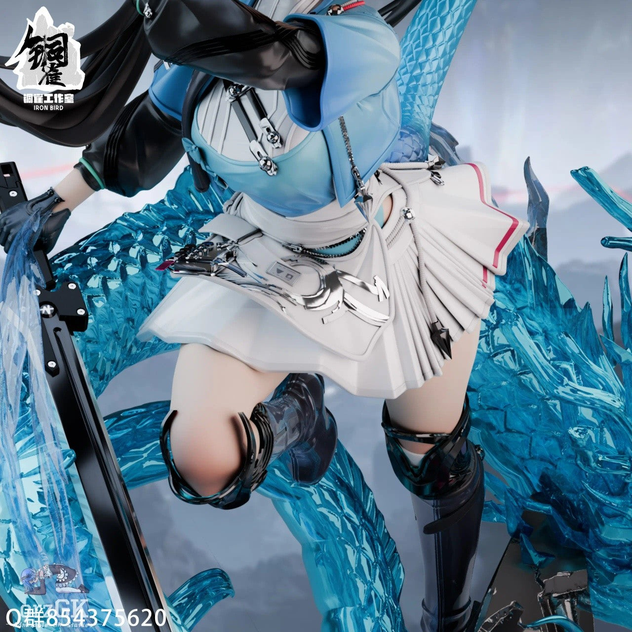 Estatuilla Arknights: Endfield | Chen Qianyu | IRON BIRD Studio | Tienda Anime | Tico Ofertas IRON BIRD Studio