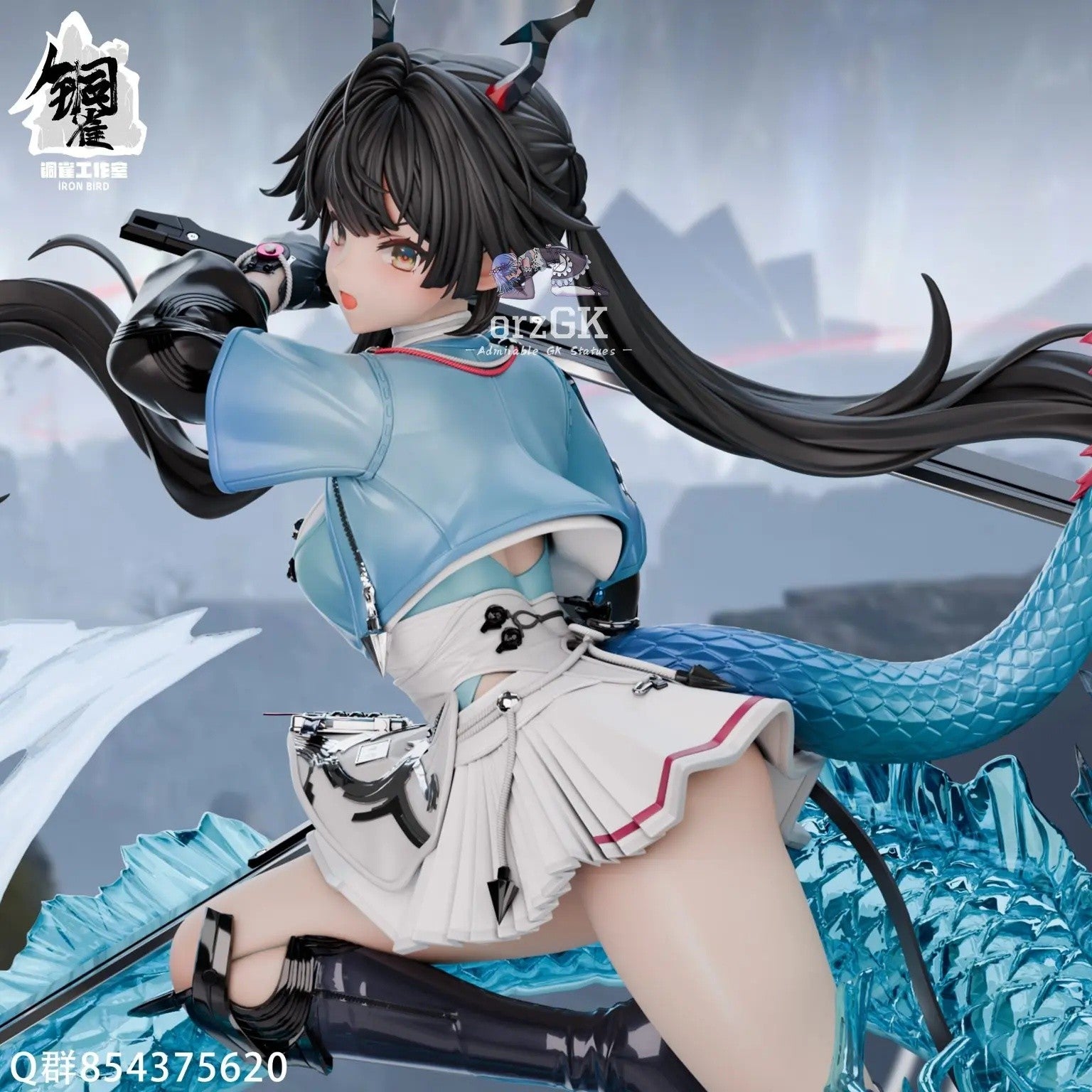 Estatuilla Arknights: Endfield | Chen Qianyu | IRON BIRD Studio | Tienda Anime | Tico Ofertas IRON BIRD Studio