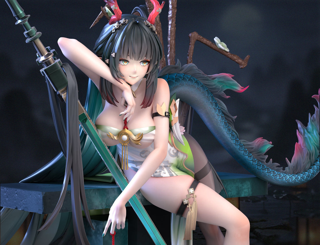 Estatuilla Arknights: Endfield | Zhuang Fangyi | Mi Yin Studio | Tienda Anime | Tico Ofertas