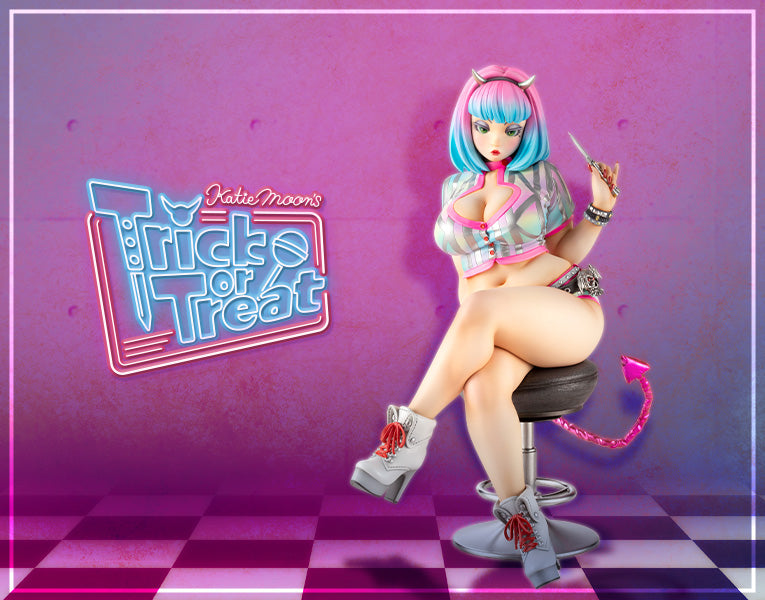 Estatuilla ART FIGURE SELECTION | Katie Moon's Trick or Treat | tienda Anime Tico Ofertas KOTOBUKIYA