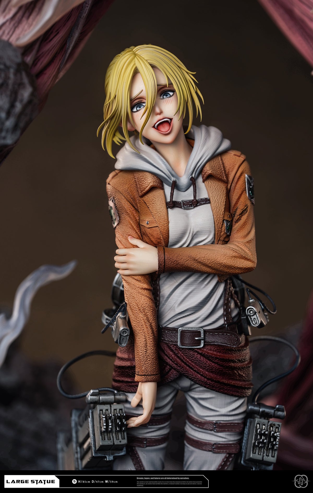 Estatuilla Attack On Titan | Annie Leonhart | Hertz Studio | Tienda Anime | Tico Ofertas Hertz Studio