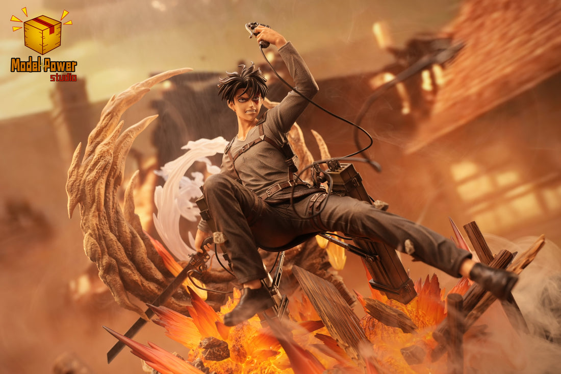 Estatuilla Attack on Titan | Levi Ackerman | tienda anime | Tico Ofertas