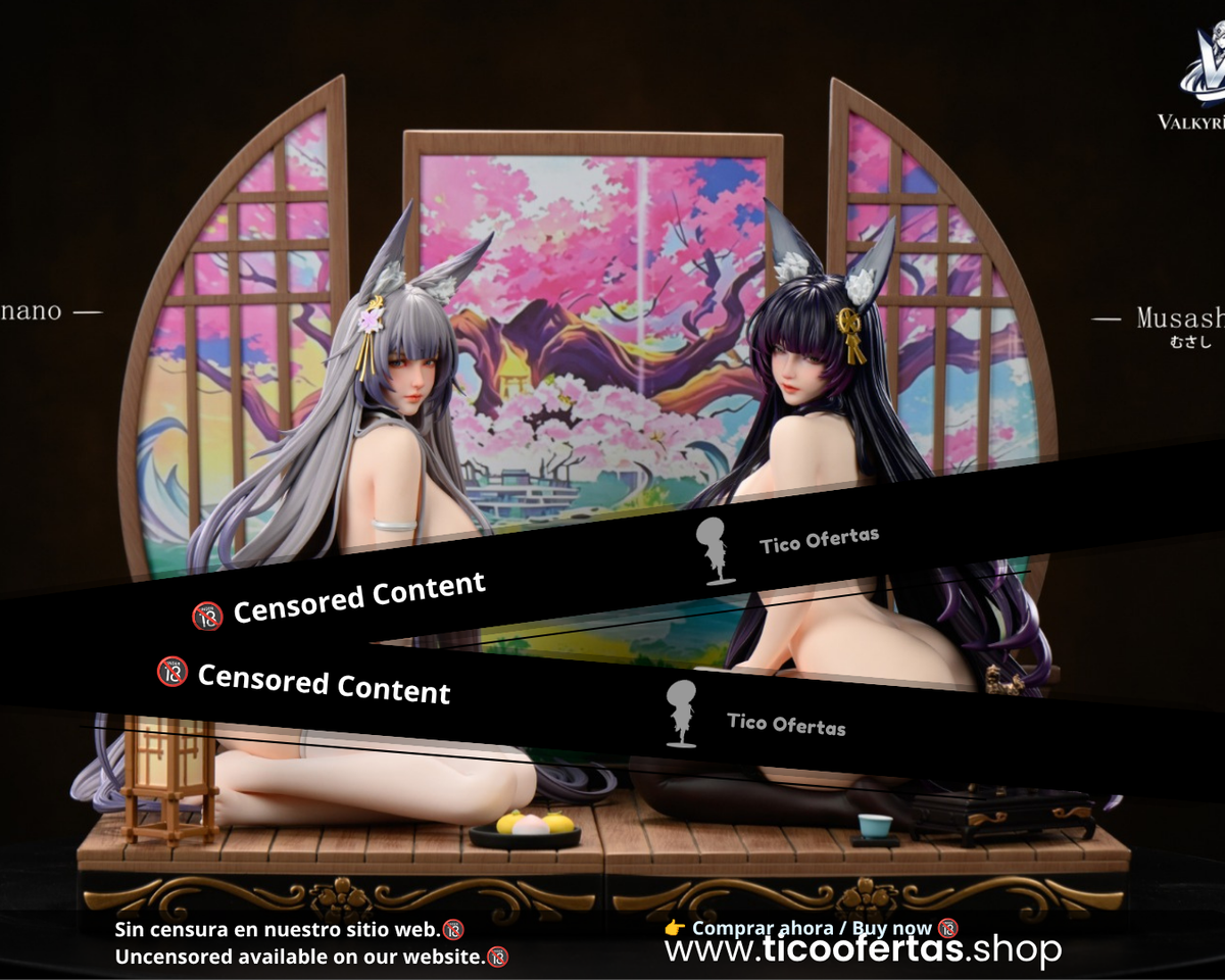 Estatuilla Azur Lane | Musashi x Shinano 1/4 GK Statue | Valkyrie Studio | Tienda Anime | Tico Ofertas Valkyrie Studio