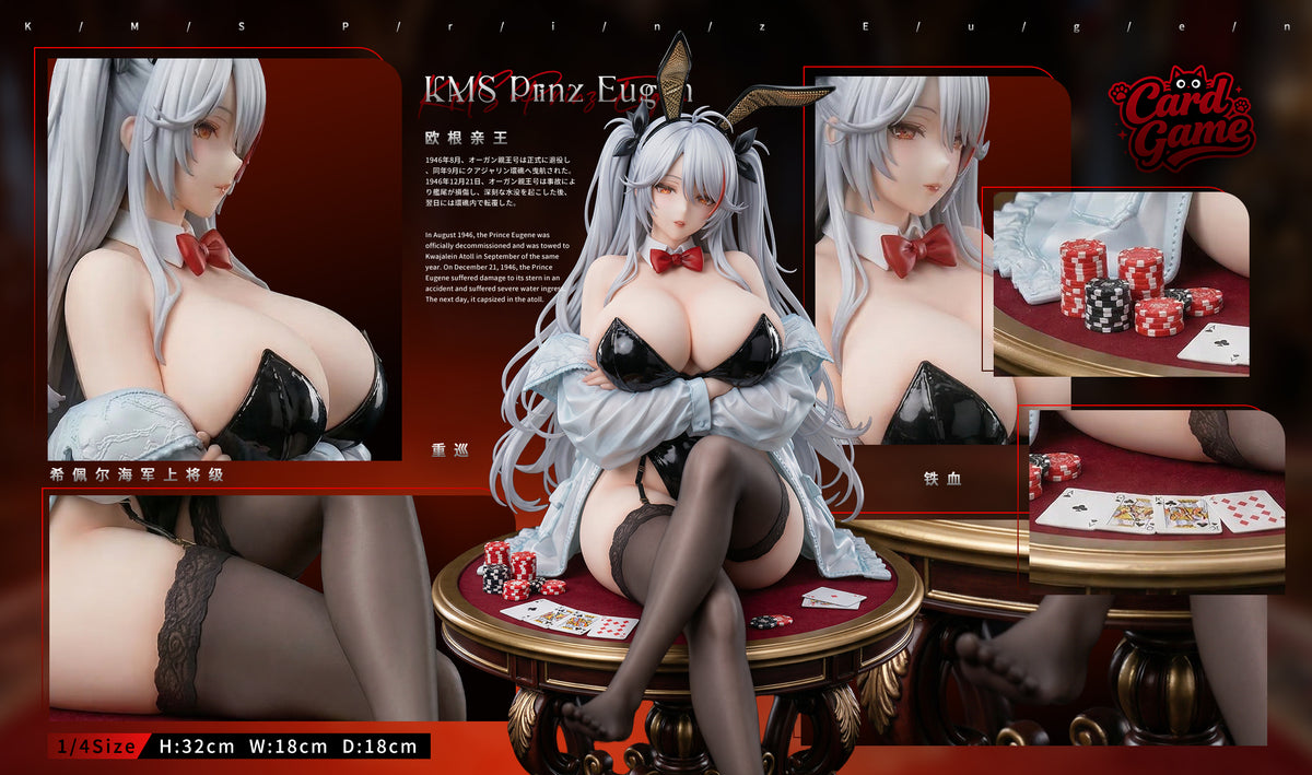 Estatuilla Azur Lane | Prinz Eugen – Bunny Girl Ver. | Tienda Anime | Tico Ofertas Card Game Studio