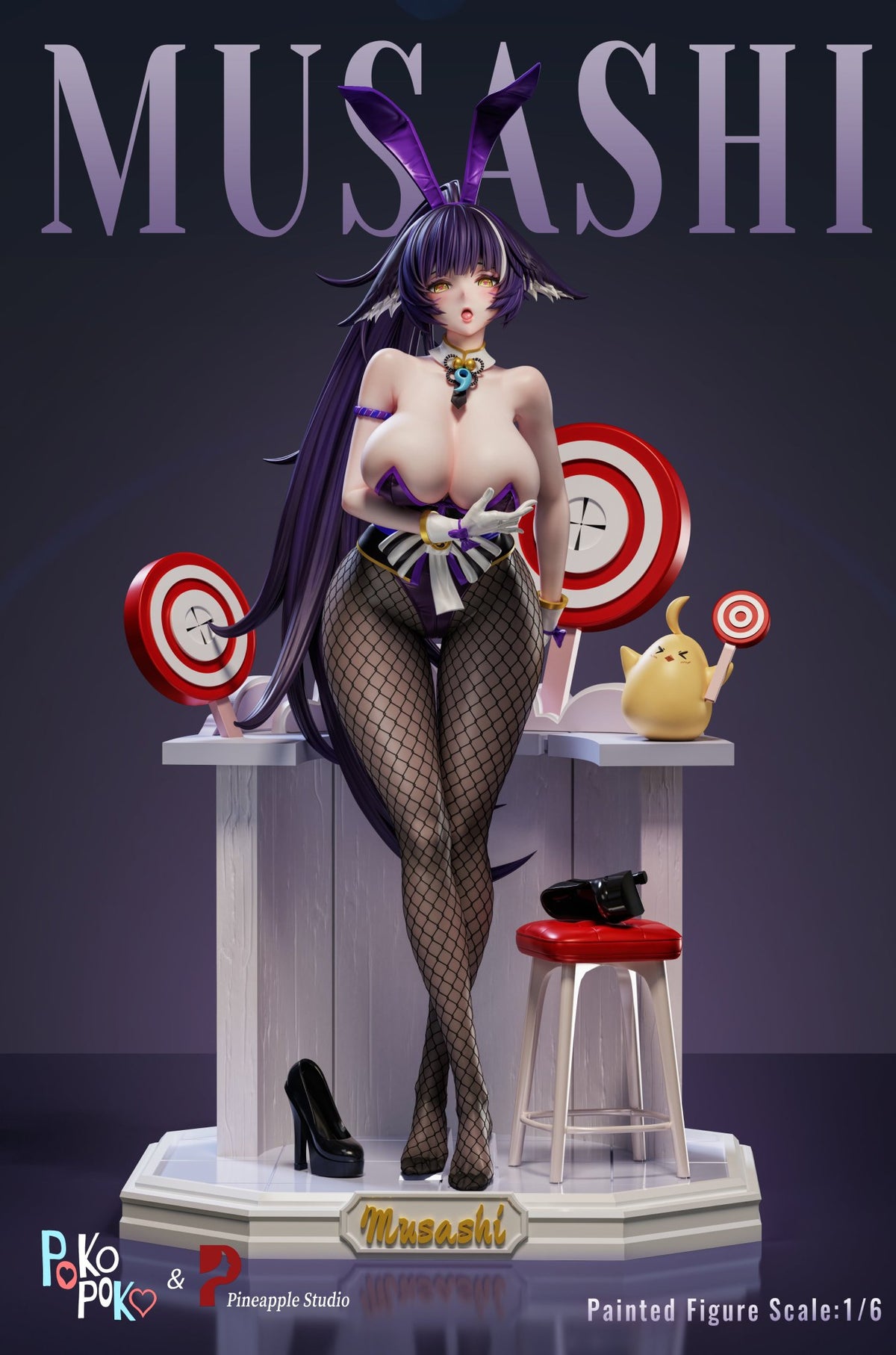 Estatuilla Azur Lane | Shinano & Musashi | Tienda Anime | GK Statue 1/6 | Tico Ofertas Studio & POKO POKO Studio