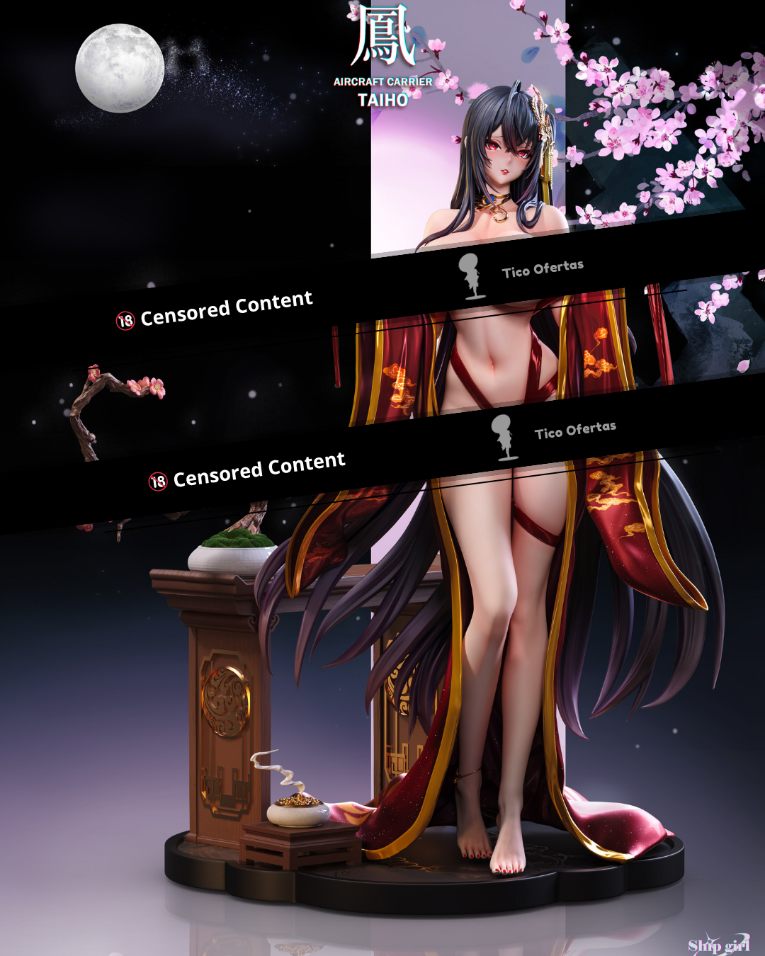 Estatuilla Azur Lane | Taihou | Ship Girl Studio | Tienda Anime | Tico Ofertas Ship Girl Studio