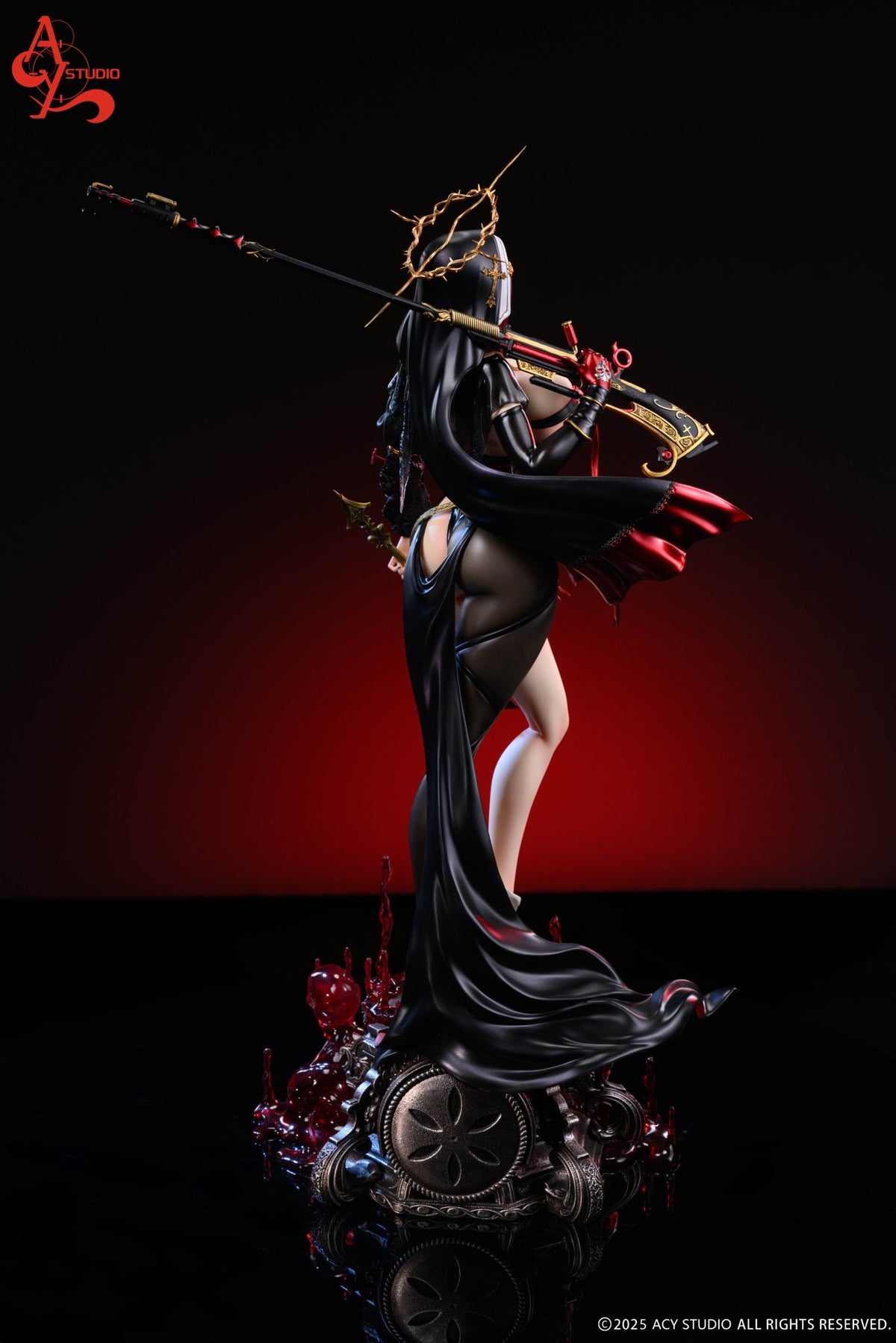 Estatuilla Battle Sister | Estudio ACY | Serie VATICANO | tienda anime Ofertas Tico ACY Studio