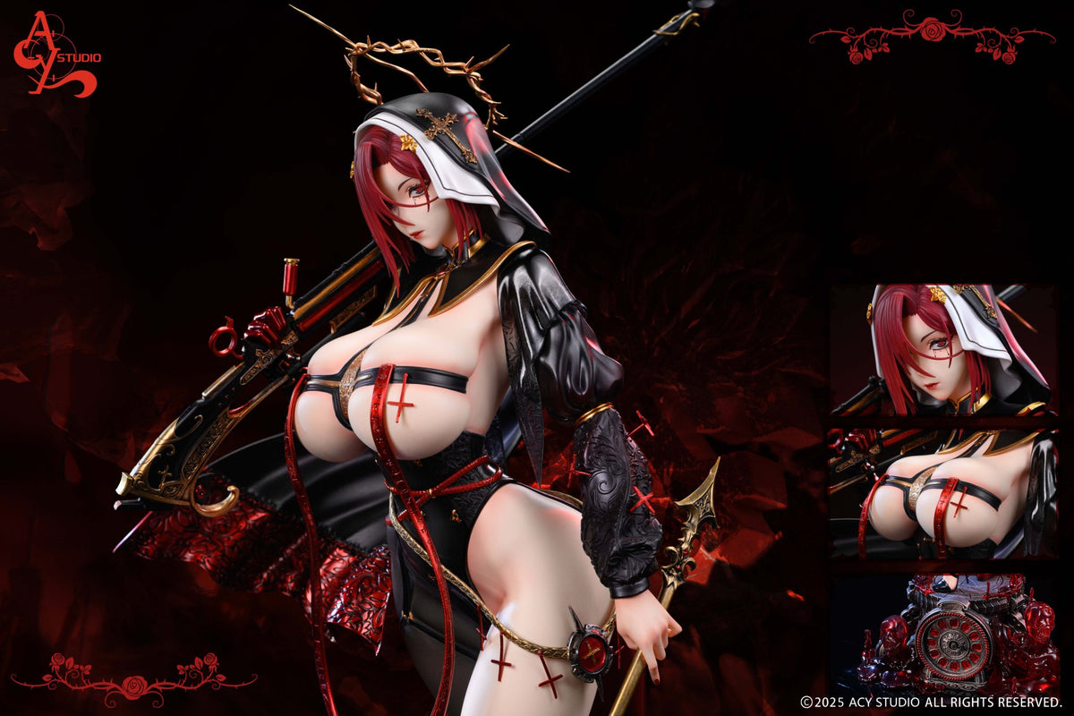 Estatuilla Battle Sister | Estudio ACY | Serie VATICANO | tienda anime Ofertas Tico ACY Studio