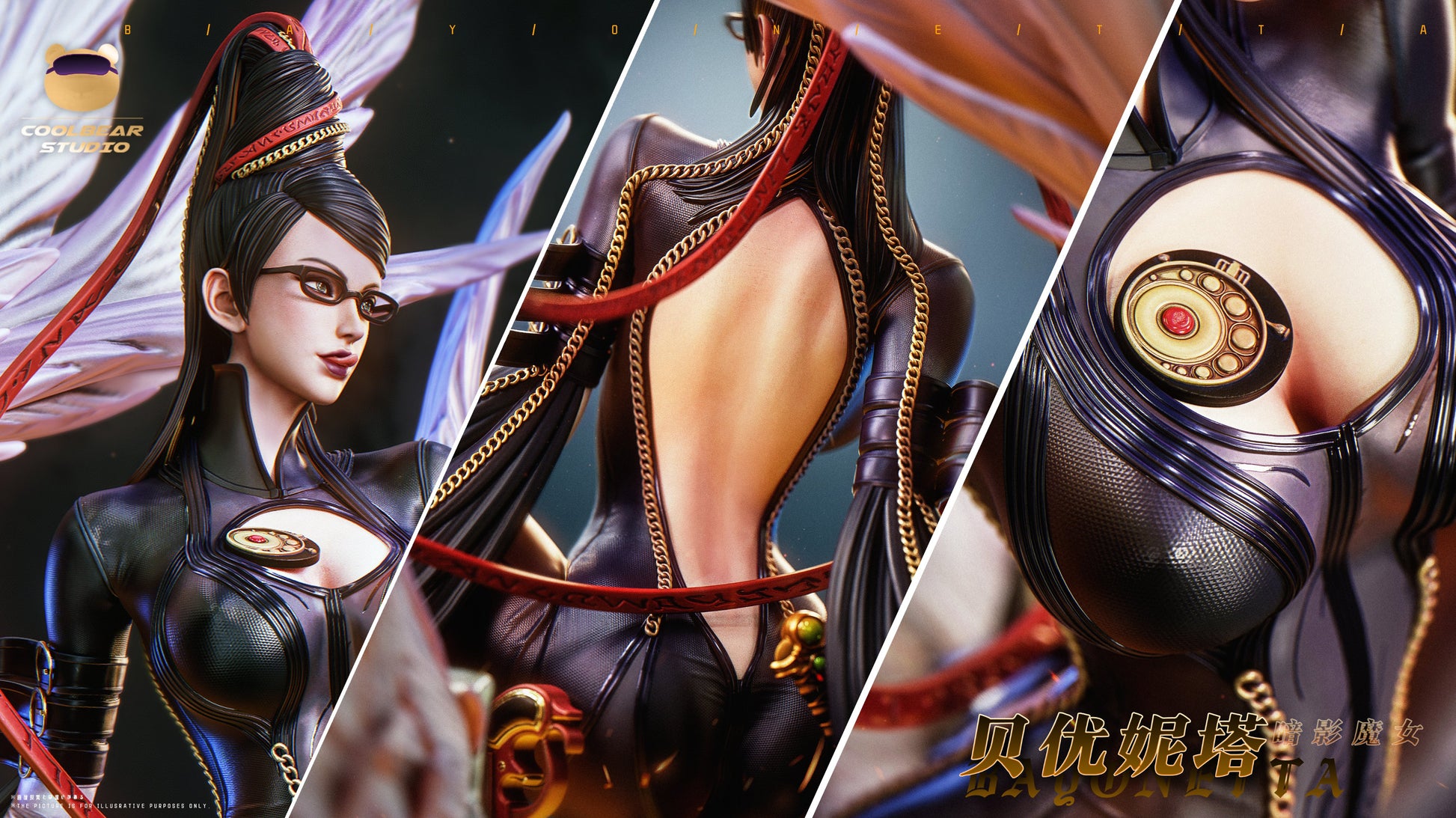 Estatuilla Bayonetta | Bayonetta (Fighter Series 02) | Coolbear Studio | Tienda Anime | Tico Ofertas Joy Station Studio