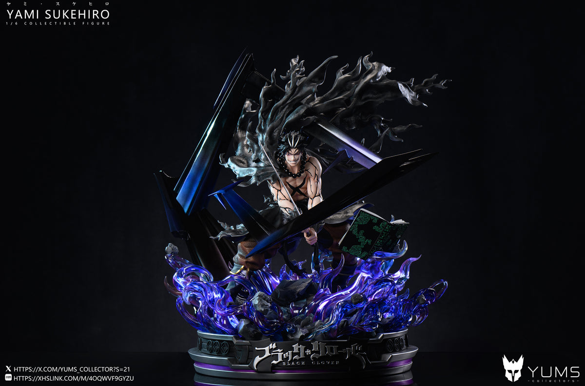 Estatuilla Black Clover | Yami Sukehiro Kijin Transformation 1/4 GK Statue LED | YUMS-Collectors Studio | Tienda Anime | Tico Ofertas YUMS-Collectors Studio