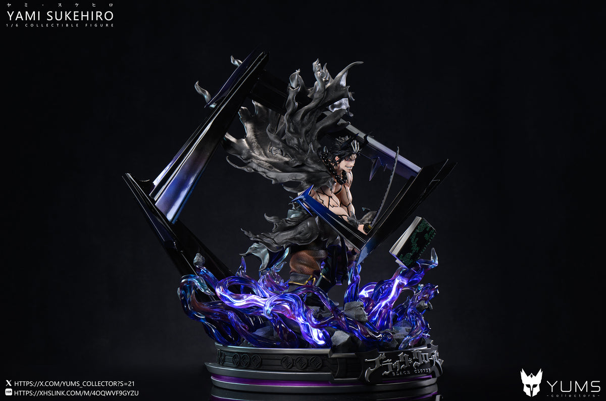 Estatuilla Black Clover | Yami Sukehiro Kijin Transformation 1/4 GK Statue LED | YUMS-Collectors Studio | Tienda Anime | Tico Ofertas YUMS-Collectors Studio