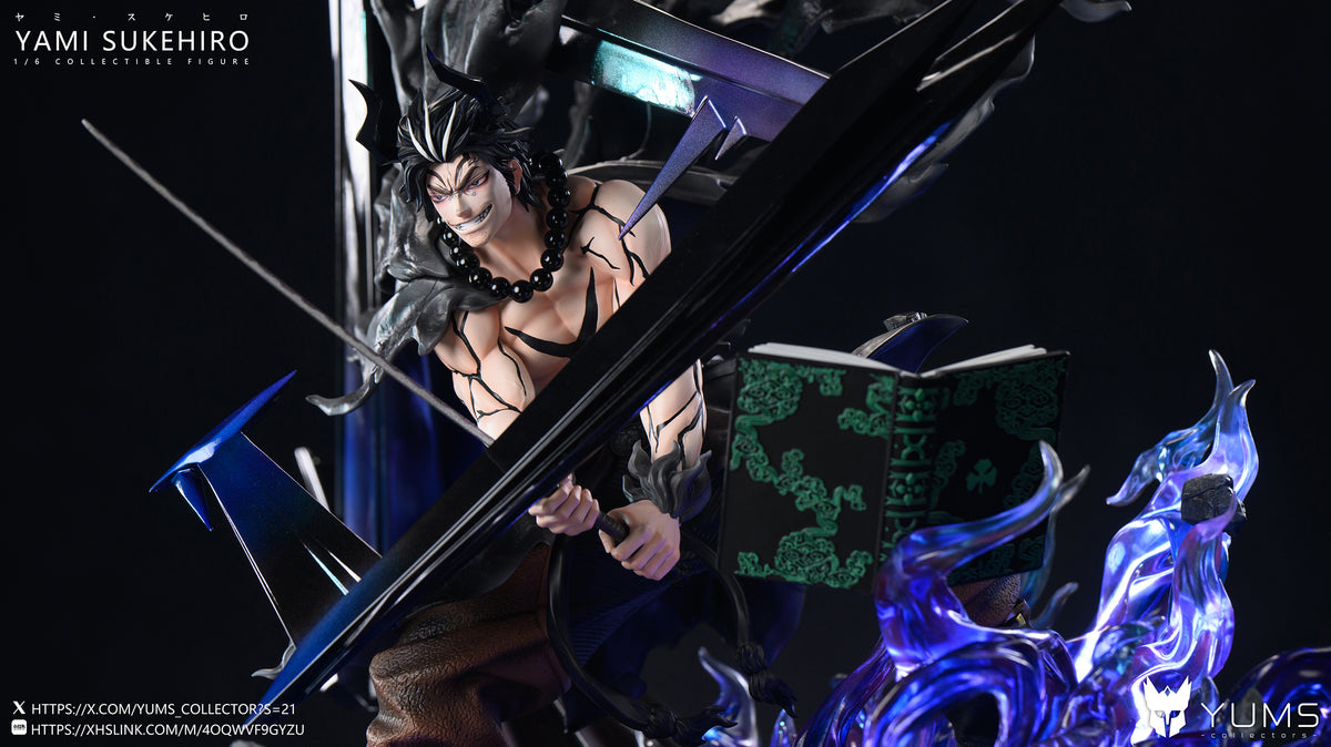 Estatuilla Black Clover | Yami Sukehiro Kijin Transformation 1/4 GK Statue LED | YUMS-Collectors Studio | Tienda Anime | Tico Ofertas YUMS-Collectors Studio