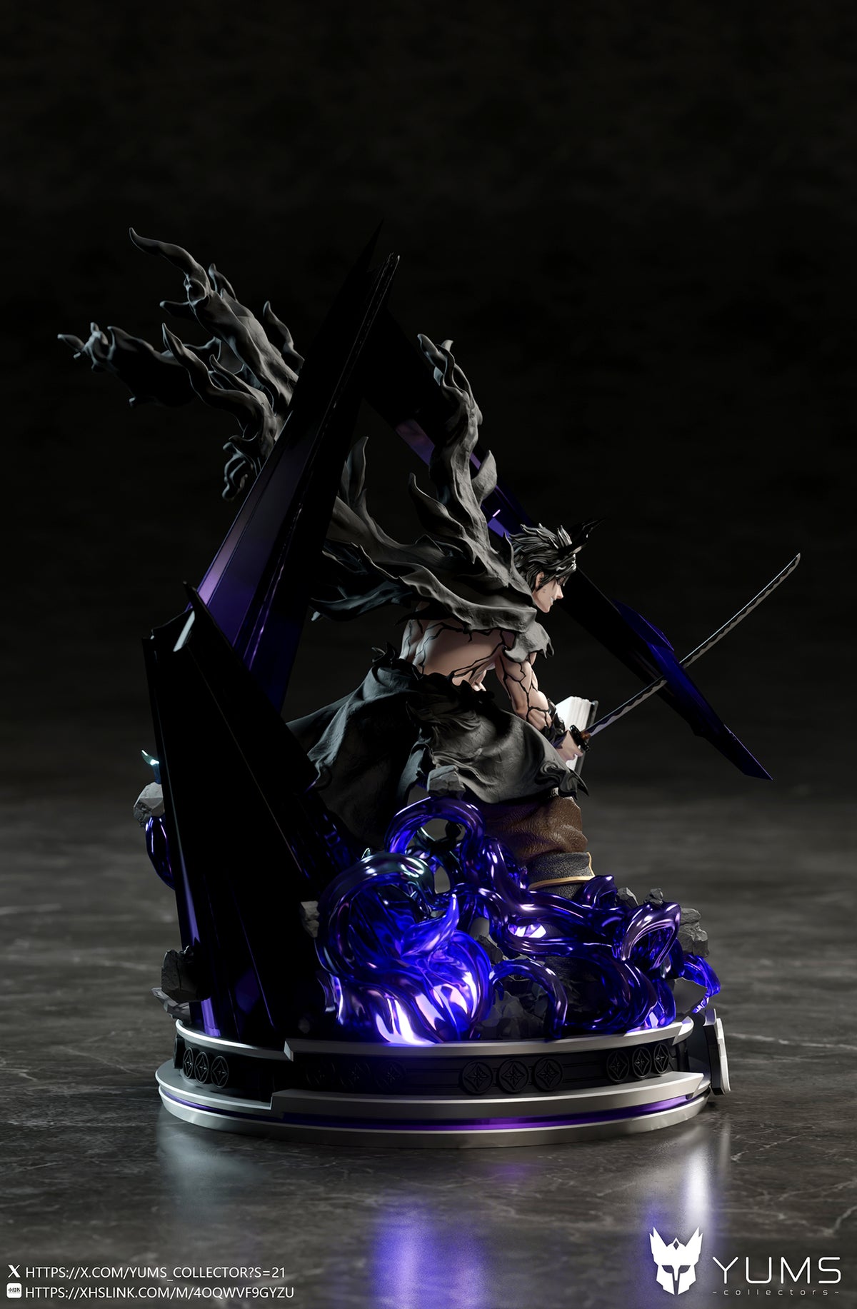 Estatuilla Black Clover | Yami Sukehiro (Kijin Transformation) | YUMS-Collectors Studio | Tienda Anime | Tico Ofertas YUMS-Collectors Studio