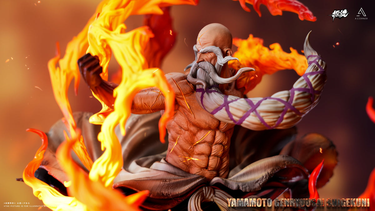 Estatuilla BLEACH | Genryūsai Shigekuni Yamamoto | A CORNER Studio × Ji Jing Studio | Tienda Anime | Tico Ofertas A CORNER Studio × Ji Jing Studio