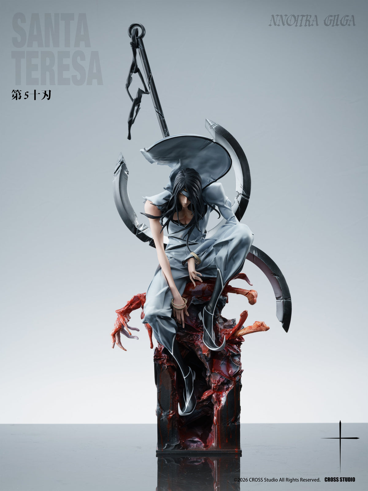 Figura de colección Estatuilla Bleach | Nnoitra Gilga | Cross Studio