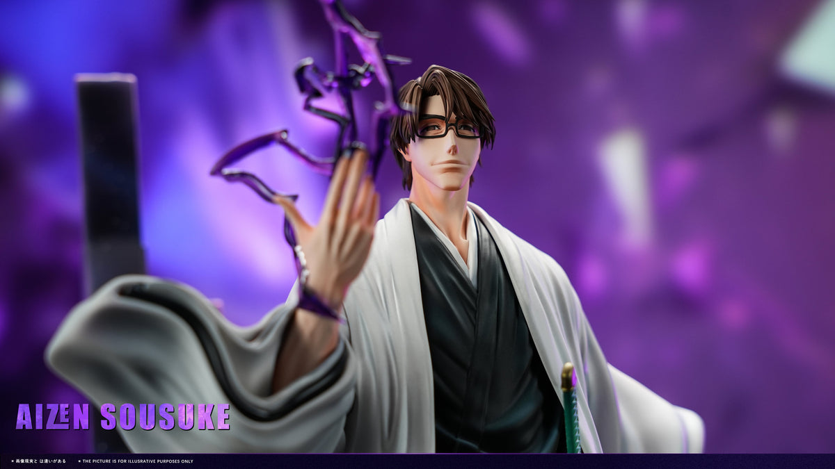 Figura de colección Estatuilla Bleach | Sōsuke Aizen | LBS Studio