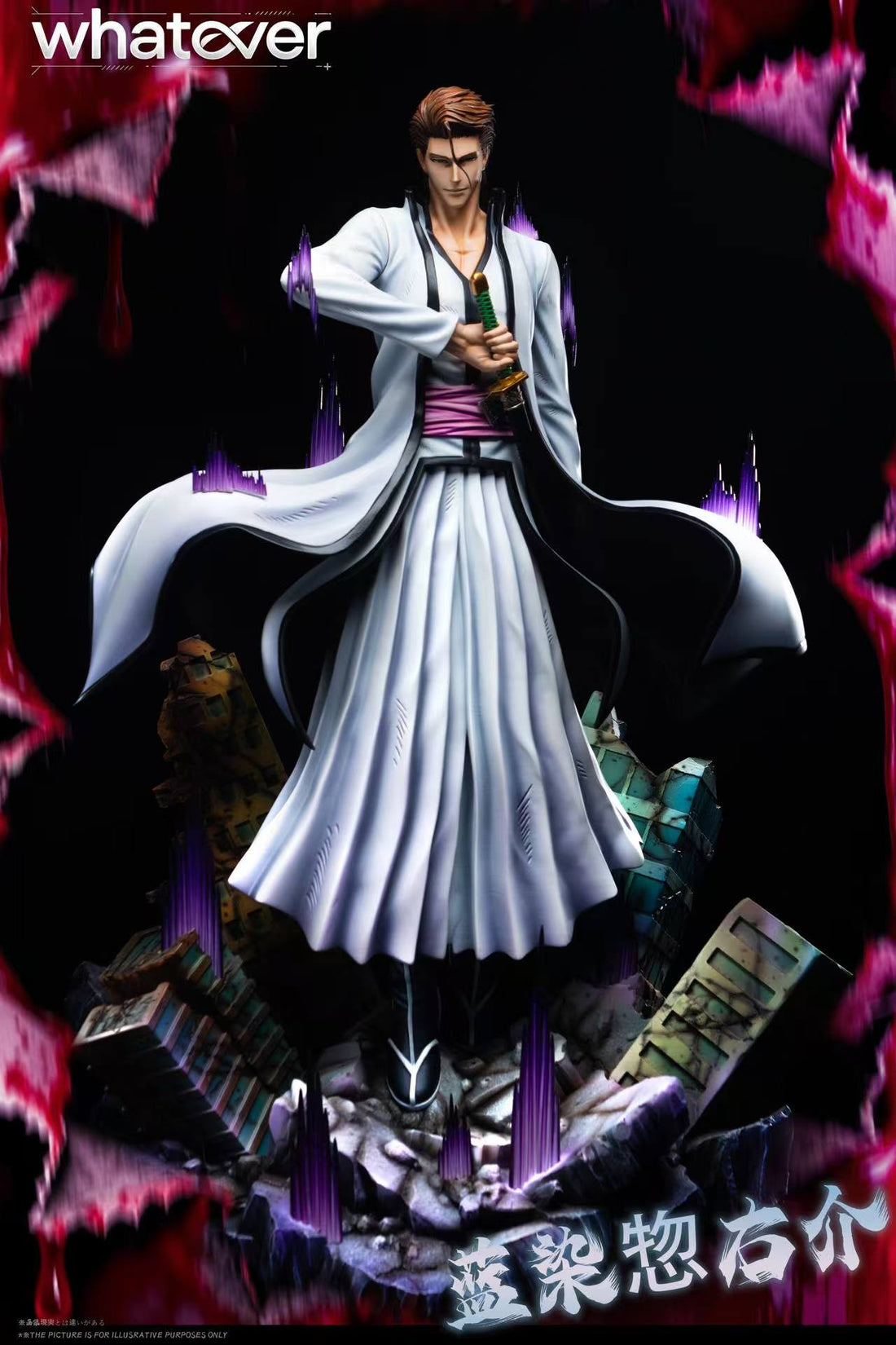Estatuilla Bleach | Sōsuke Aizen | Whatever Studio | Tienda Anime | Tico Ofertas