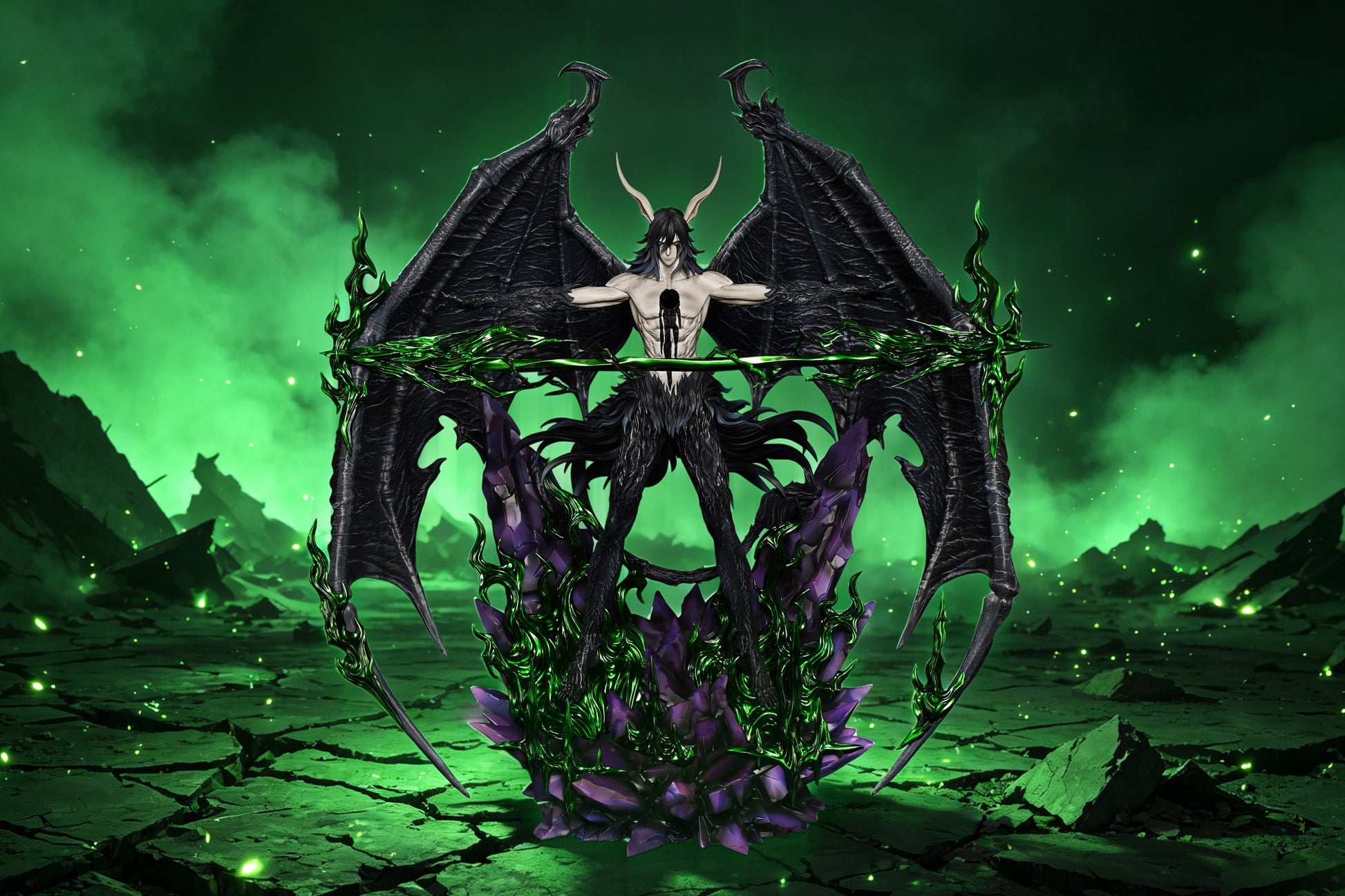 Estatuilla Bleach | Ulquiorra Cifer | HXHENG Studio X CHENG Studio | Tienda Anime Costa Rica | Tico Ofertas HXHENG Studio X CHENG Studio
