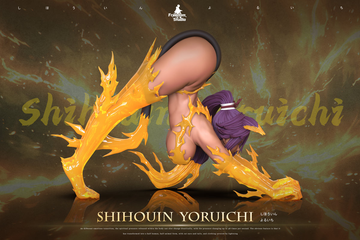 Estatuilla Bleach | Yoruichi Shihōin | Freedom Studio | Tienda Anime | Tico Ofertas Freedom Studio