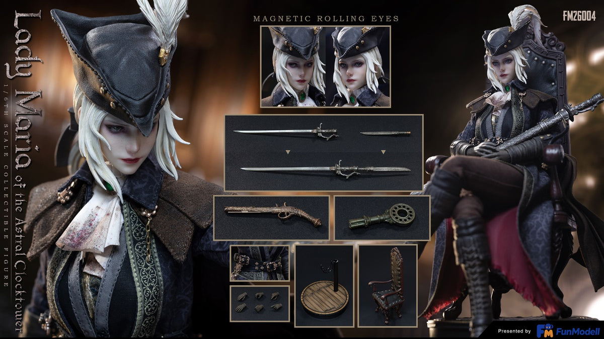 Estatuilla Bloodborne | Lady Maria 1/6 Action Figure No. FM26004 | FunModell Studio | Tienda Anime | Tico Ofertas FunModell Studio