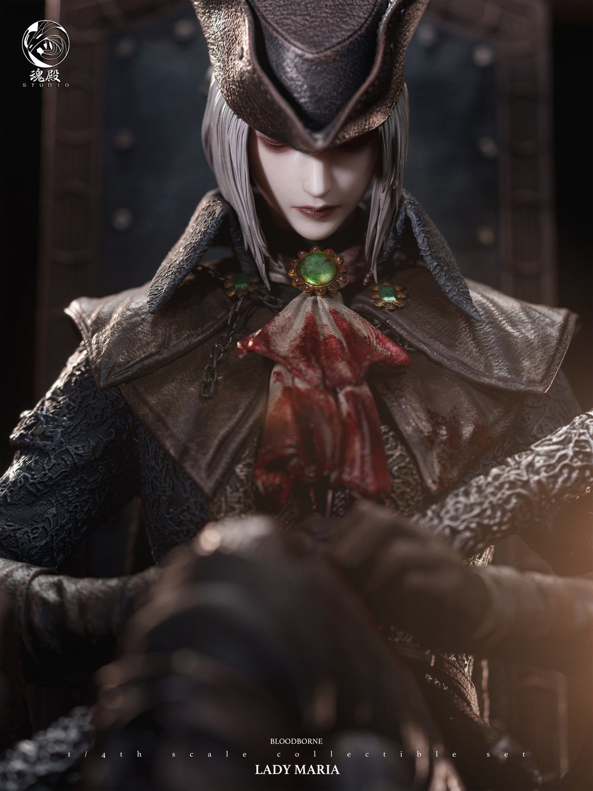 Figura de colección Estatuilla Bloodborne | Lady Maria of the Astral Clocktower 3.0 | HunDian Studio