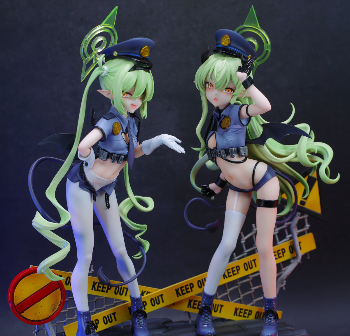 Estatuilla Blue Archive | Tachibana Hikari &amp; Tachibana Nozomi | Miwu Studio (Wu Shi San) | Tienda Anime Costa Rica | Tico Ofertas Miwu Studio (Wu Shi San)