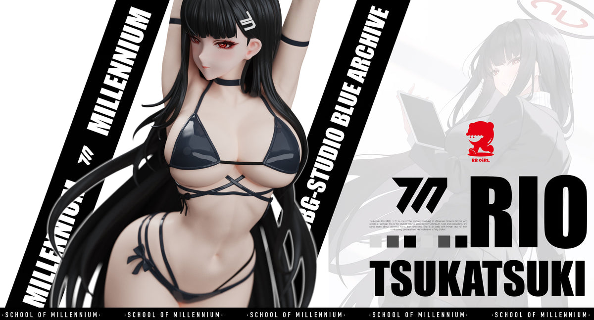 Estatuilla Blue Archive | Tsukatsuki Rio | BB Girl Studio | Tienda Anime | Tico Ofertas Solarain Toys
