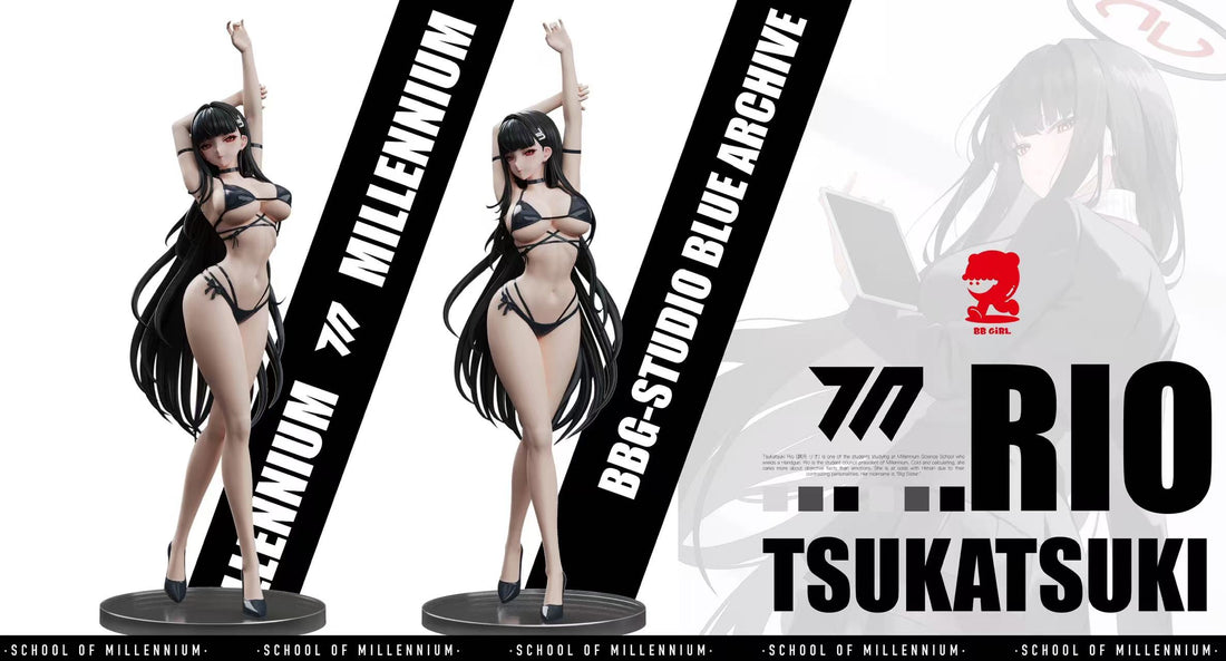Estatuilla Blue Archive | Tsukatsuki Rio | BB Girl Studio | Tienda Anime | Tico Ofertas