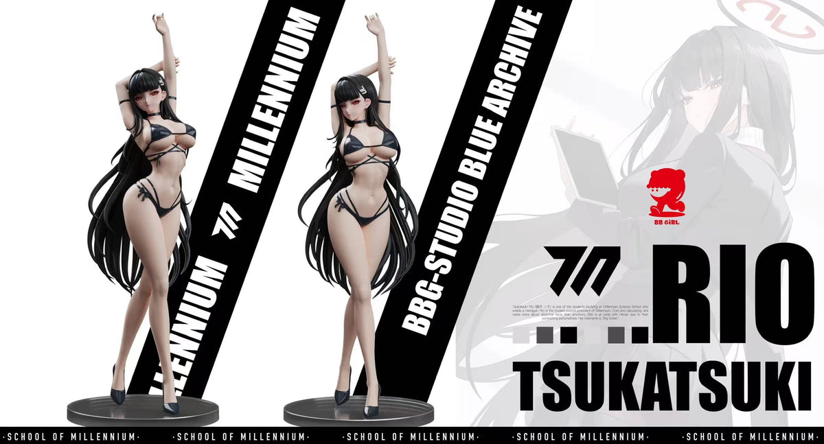 Estatuilla Blue Archive | Tsukatsuki Rio | BB Girl Studio | Tienda Anime | Tico Ofertas Solarain Toys