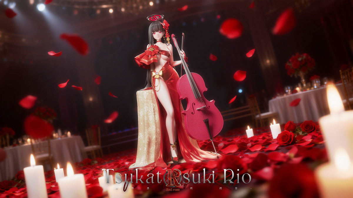 Estatuilla Blue Archive | Tsukatsuki Rio | Red Rose Studio | Tienda Anime | Tico Ofertas Red Rose Studio
