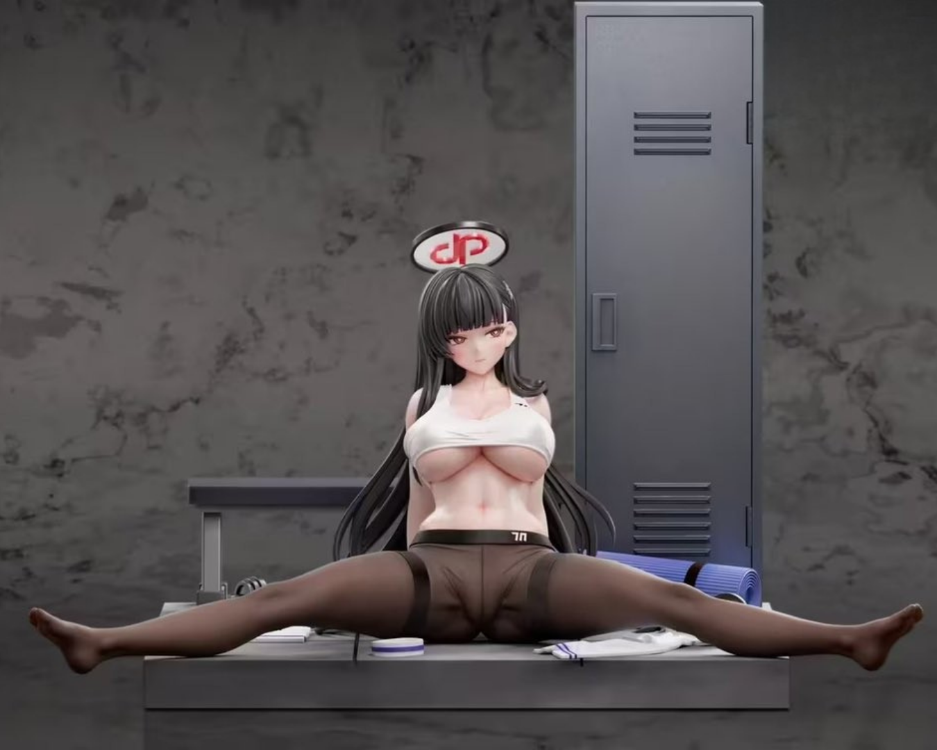 Estatuilla Blue Archive | Tsukatsuki Rio's Private Gym | Make Zero Studio | Tienda Anime Costa Rica | Tico Ofertas Make Zero Studio