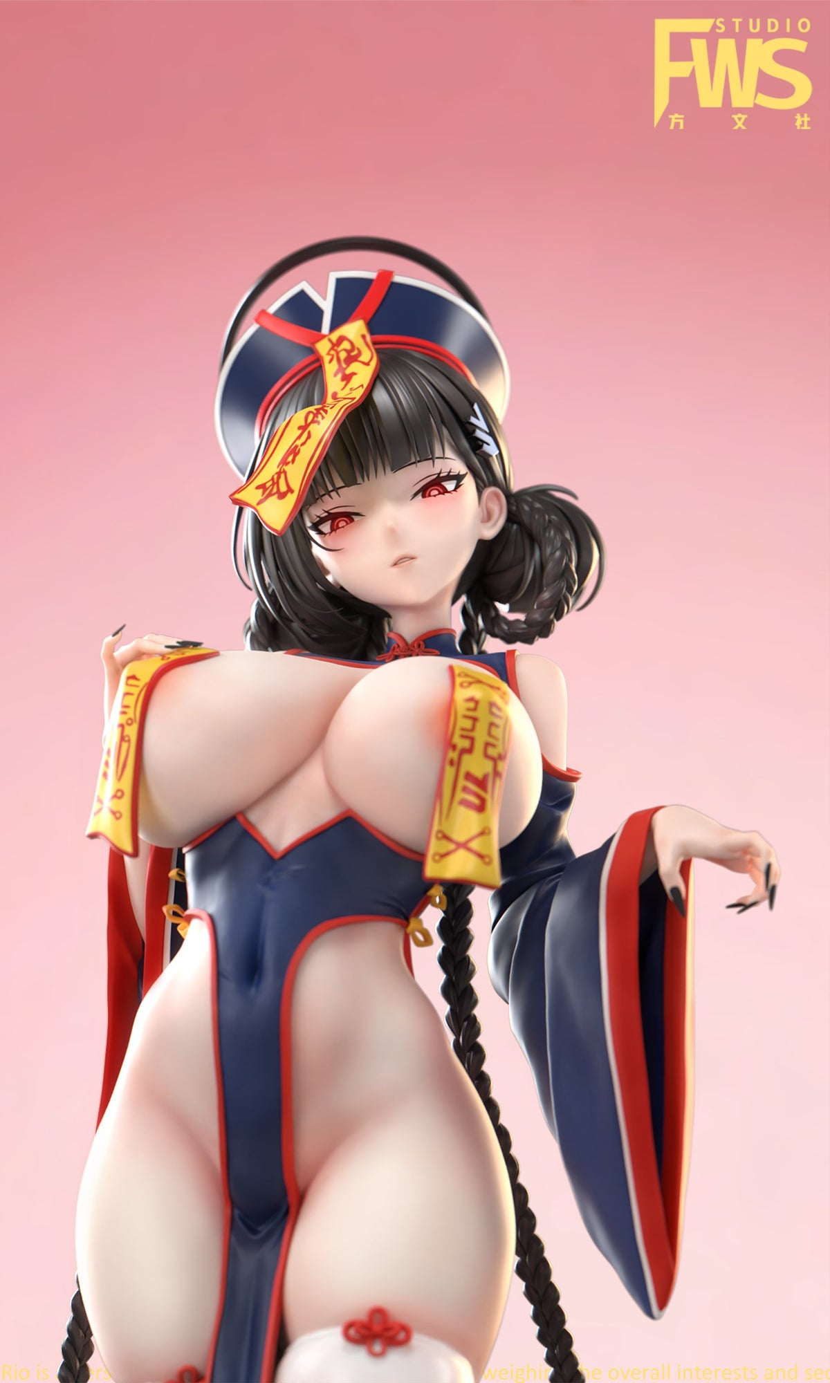 Estatuilla Blue Archive | Tsukatsuki Rio Zombie 1/6 GK Statue | FWS Studio | Tienda Anime | Tico Ofertas FWS Studio