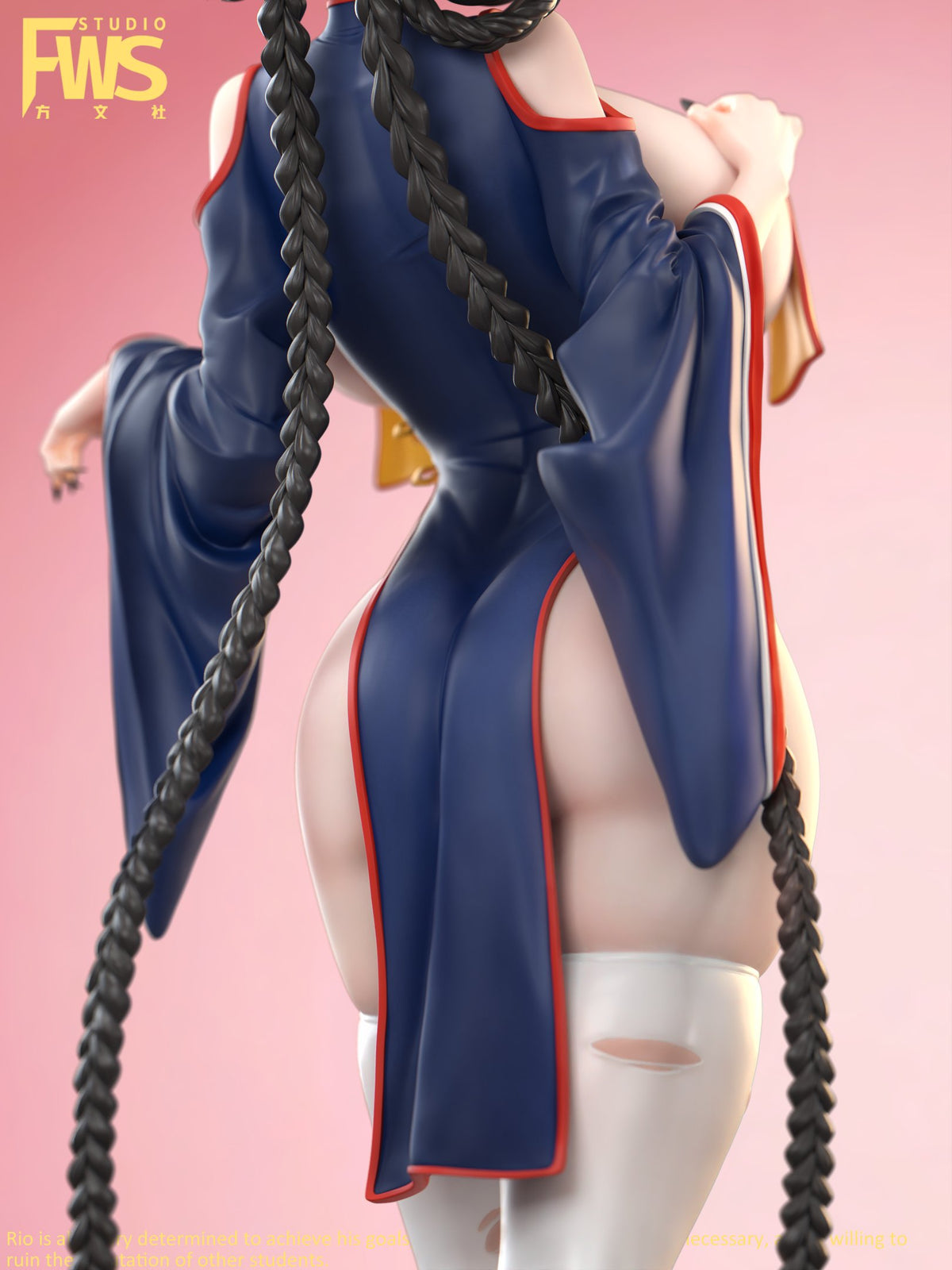 Estatuilla Blue Archive | Tsukatsuki Rio Zombie 1/6 GK Statue | FWS Studio | Tienda Anime | Tico Ofertas FWS Studio
